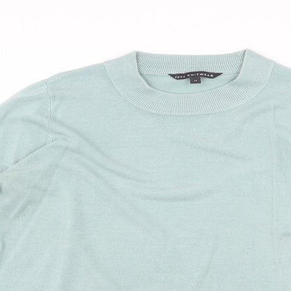Womens UK Size 14 Bonmarché Green Pullover Jumper