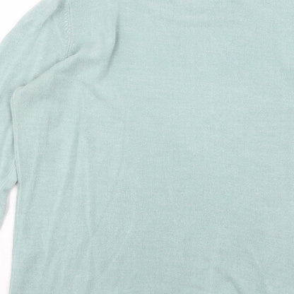Womens UK Size 14 Bonmarché Green Pullover Jumper