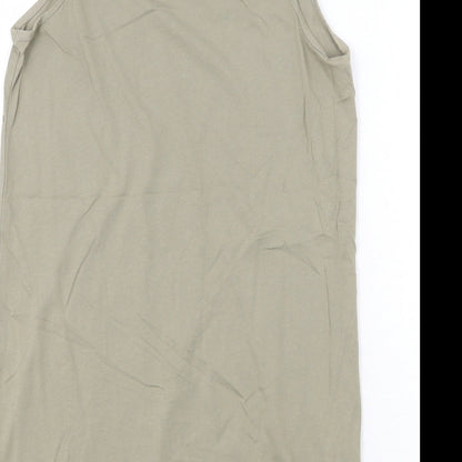 Womens UK Size 12 Marks and Spencer Green Basic Tank