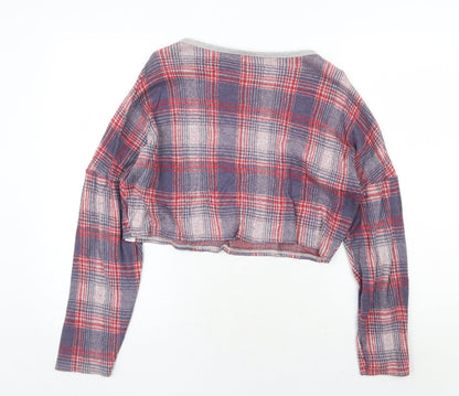 Womens UK Size 10 Topshop Red Pullover Jumper