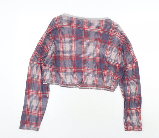 Womens UK Size 10 Topshop Red Pullover Jumper