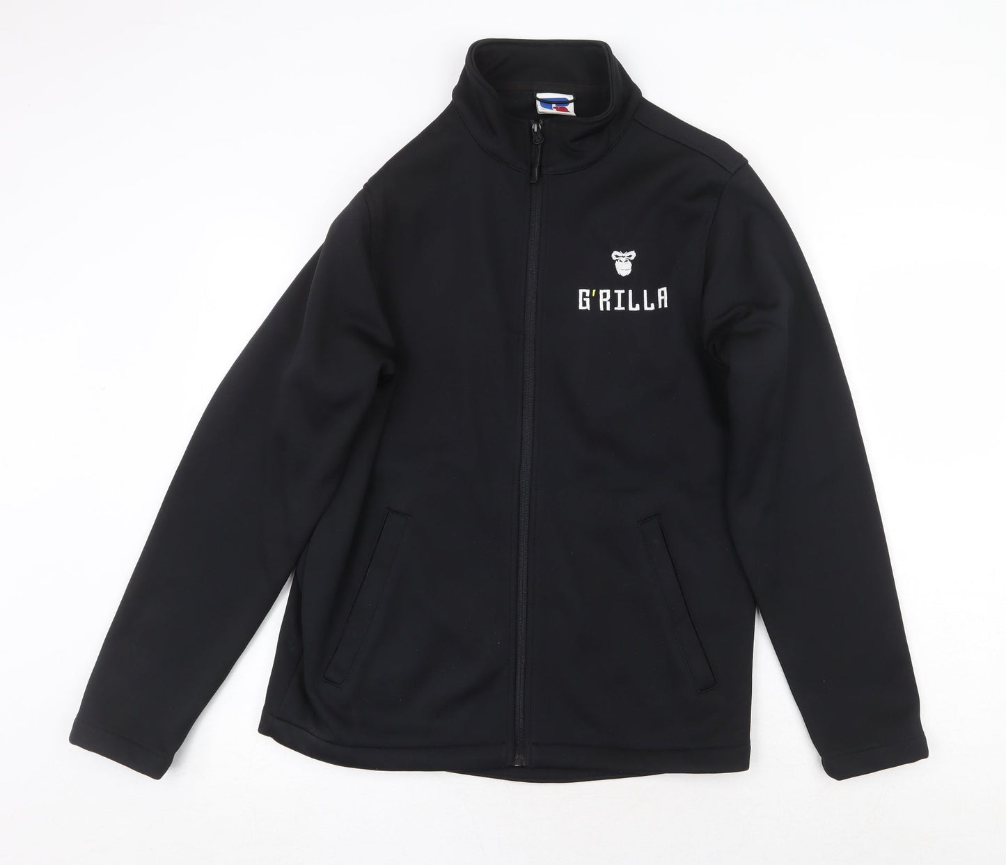 Mens UK Size S Russell Black Jacket