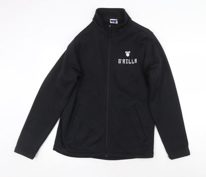 Mens UK Size S Russell Black Jacket
