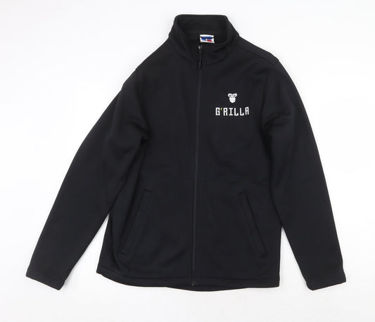 Mens UK Size S Russell Black Jacket
