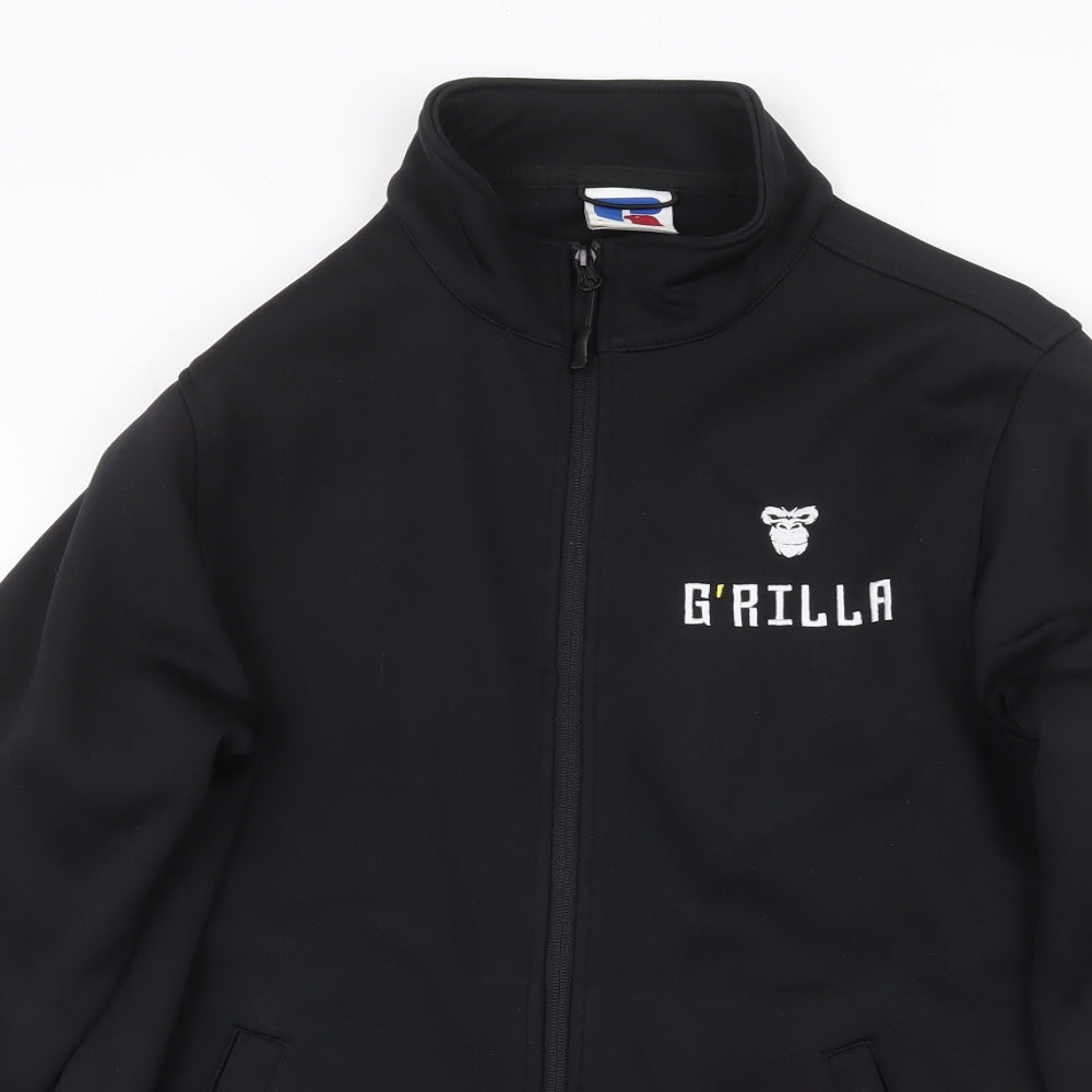 Mens UK Size S Russell Black Jacket