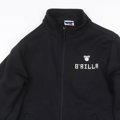 Mens UK Size S Russell Black Jacket
