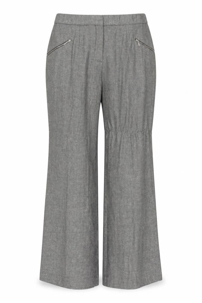 Womens UK Size 14 Kaleidoscope Regular Fit  Grey Trousers