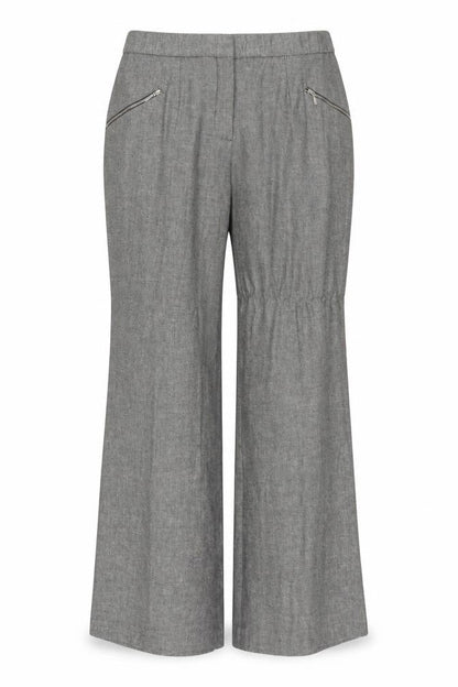 Womens UK Size 14 Kaleidoscope Regular Fit  Grey Trousers