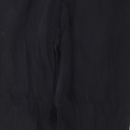 CI SONO Womens Black Cotton Straight Jeans Size 32 in Regular Zip