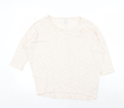 Womens UK Size 8 New Look Beige Pullover Jumper