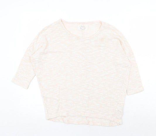 Womens UK Size 8 New Look Beige Pullover Jumper