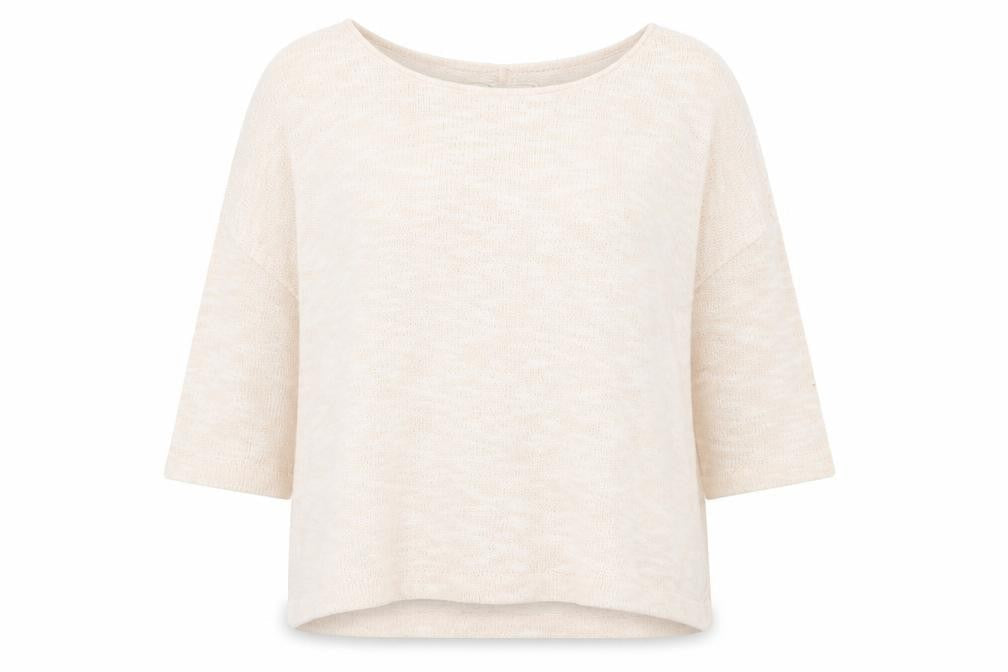 Womens UK Size 8 New Look Beige Pullover Jumper