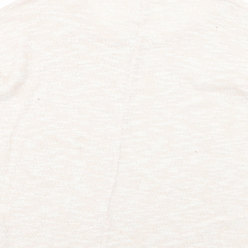 Womens UK Size 8 New Look Beige Pullover Jumper