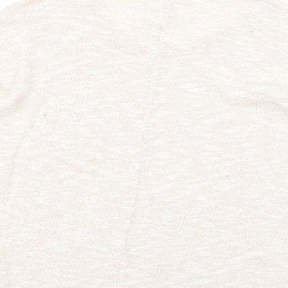 Womens UK Size 8 New Look Beige Pullover Jumper