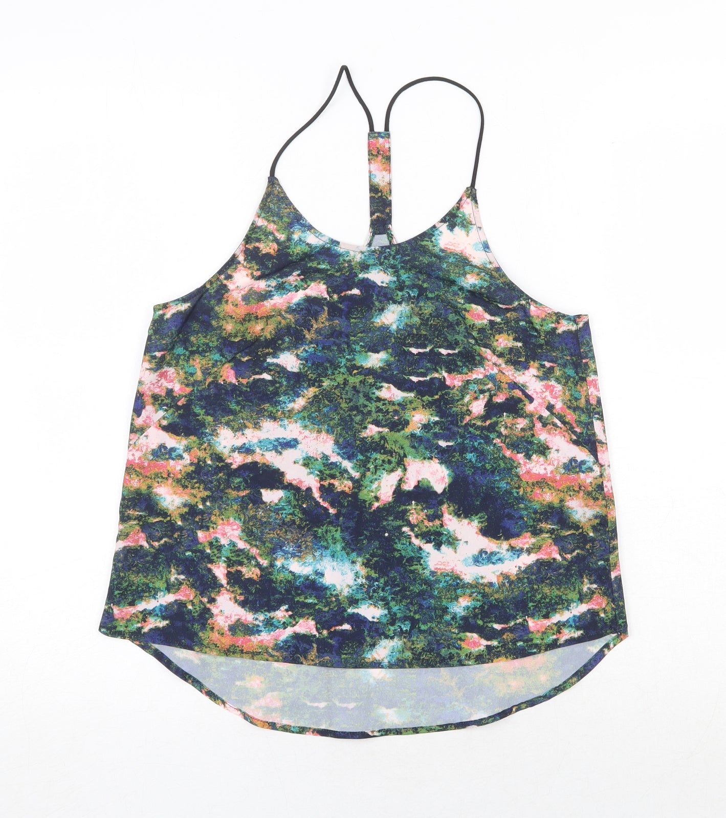 Womens UK Size 6 H&M Multicoloured Basic Tank
