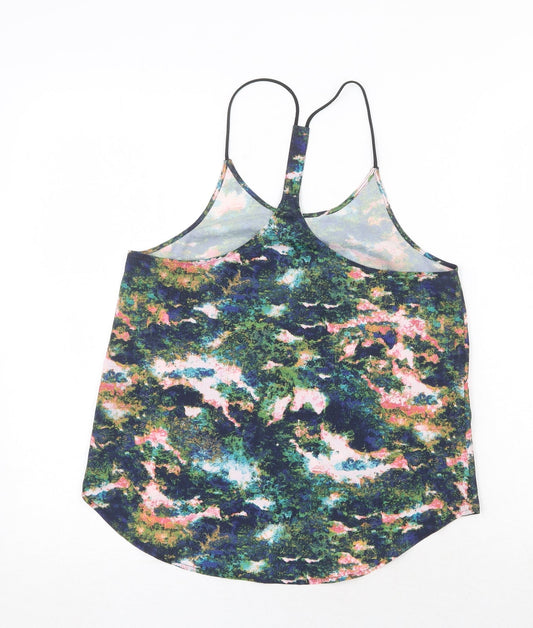Womens UK Size 6 H&M Multicoloured Basic Tank