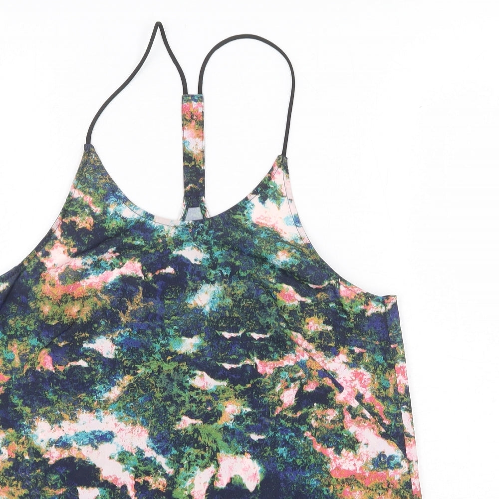 Womens UK Size 6 H&M Multicoloured Basic Tank