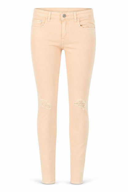 Womens UK Size 10 Zara Regular Fit Skinny Orange Jeans
