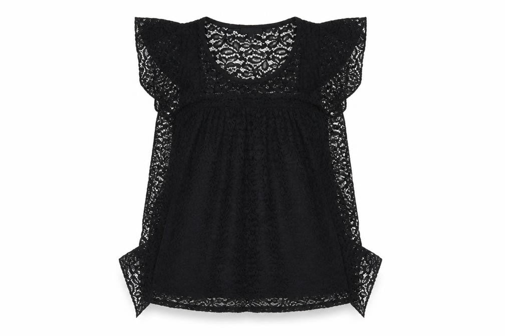 Womens UK Size 8 River Island Black Basic Tank