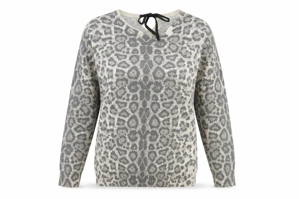 Womens UK Size S Wallis Grey Pullover Jumper