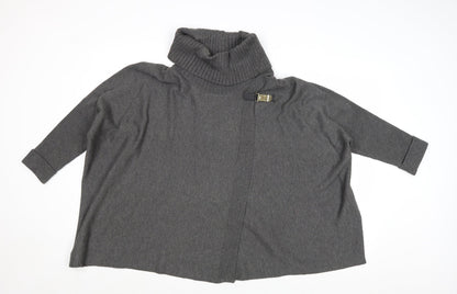 Womens UK Size S Episode Grey Cardigan Jumper