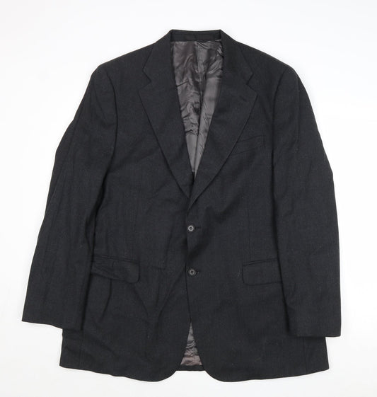 Mens UK Size 44 Marks and Regular Grey Suit Jacket