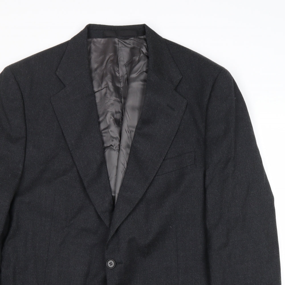 Mens UK Size 44 Marks and Regular Grey Suit Jacket