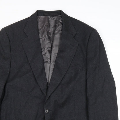 Mens UK Size 44 Marks and Regular Grey Suit Jacket