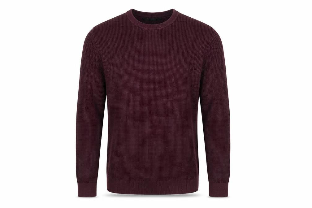 Mens UK Size M Label Lab Purple Pullover Jumper
