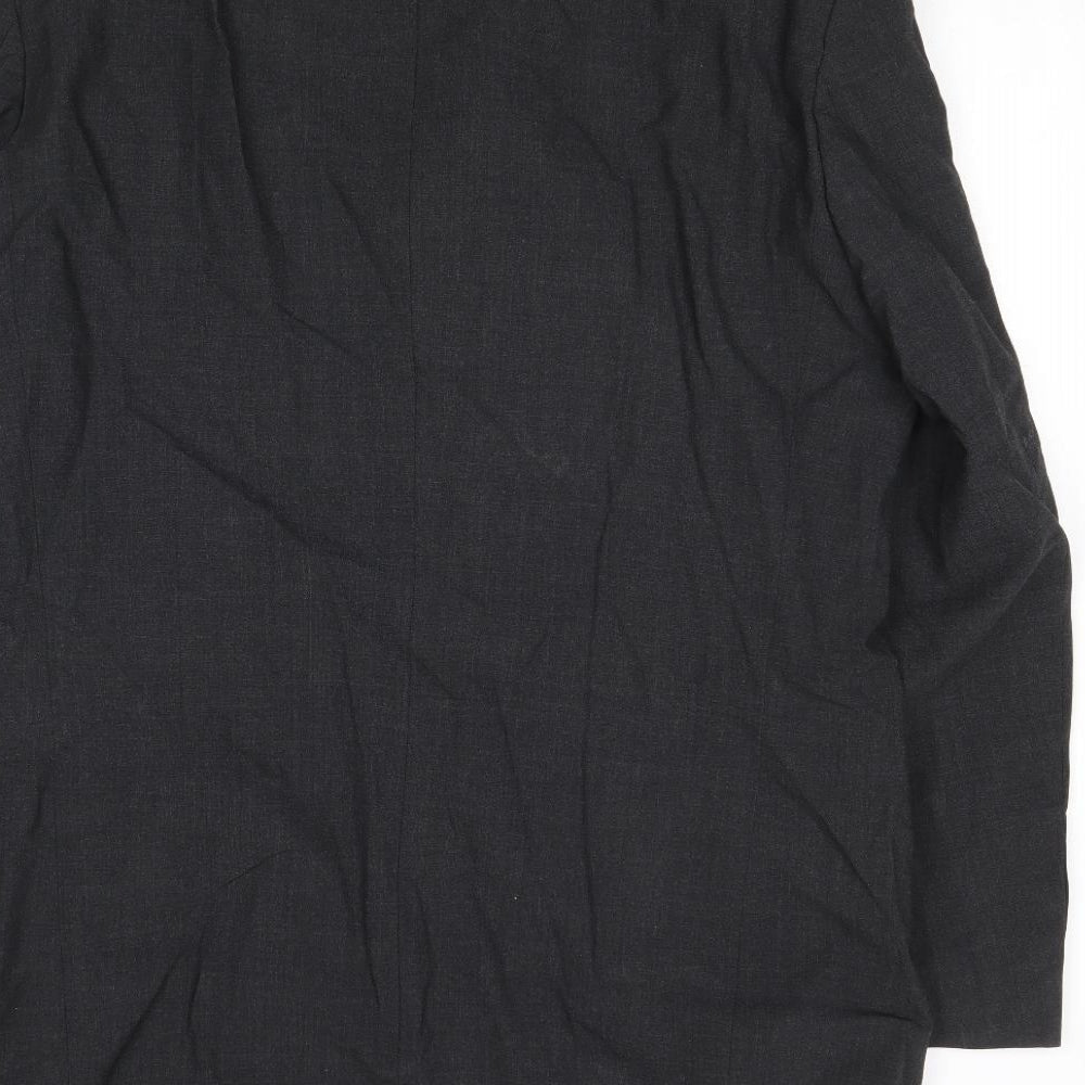 Coleman & Watson Mens Grey Polyester Jacket Suit Jacket Size 44 Regular