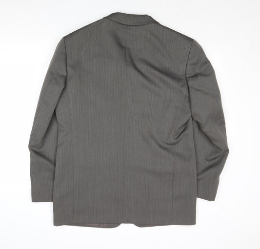 Mens UK Size 40 Zantos Regular Grey Suit Jacket
