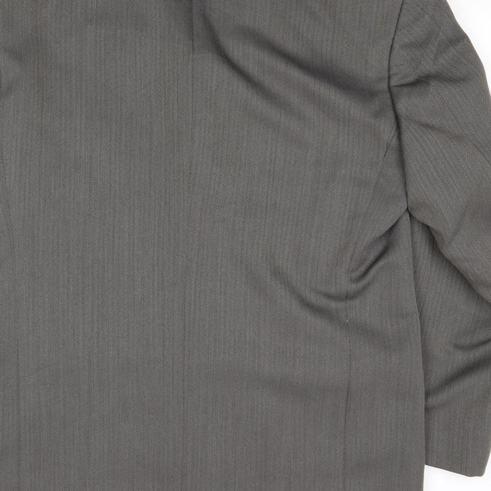 Mens UK Size 40 Zantos Regular Grey Suit Jacket