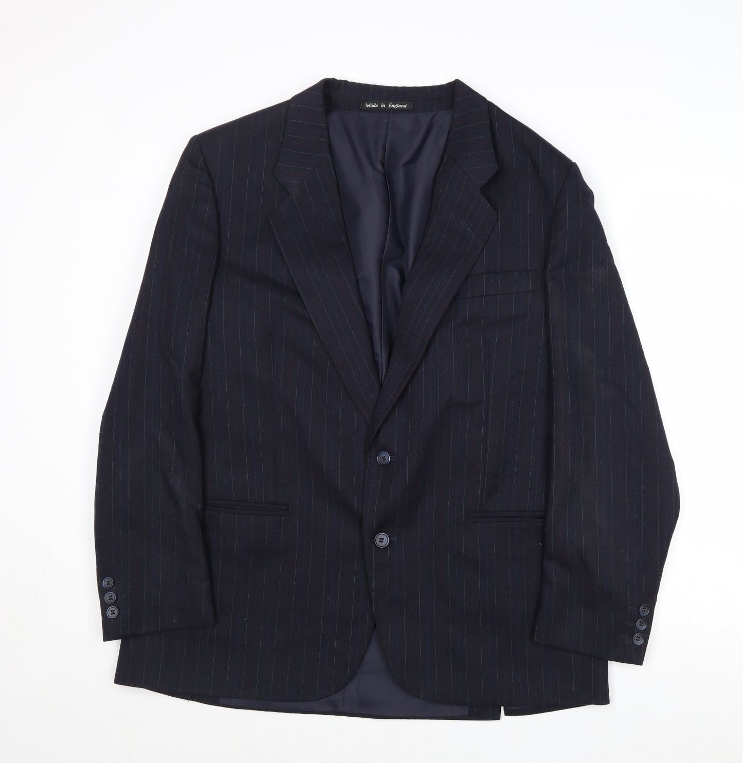 Mens UK Size 42 Chatsworth Regular Blue Suit Jacket