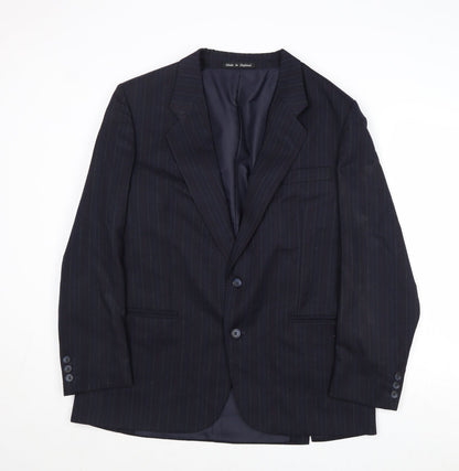 Mens UK Size 42 Chatsworth Regular Blue Suit Jacket