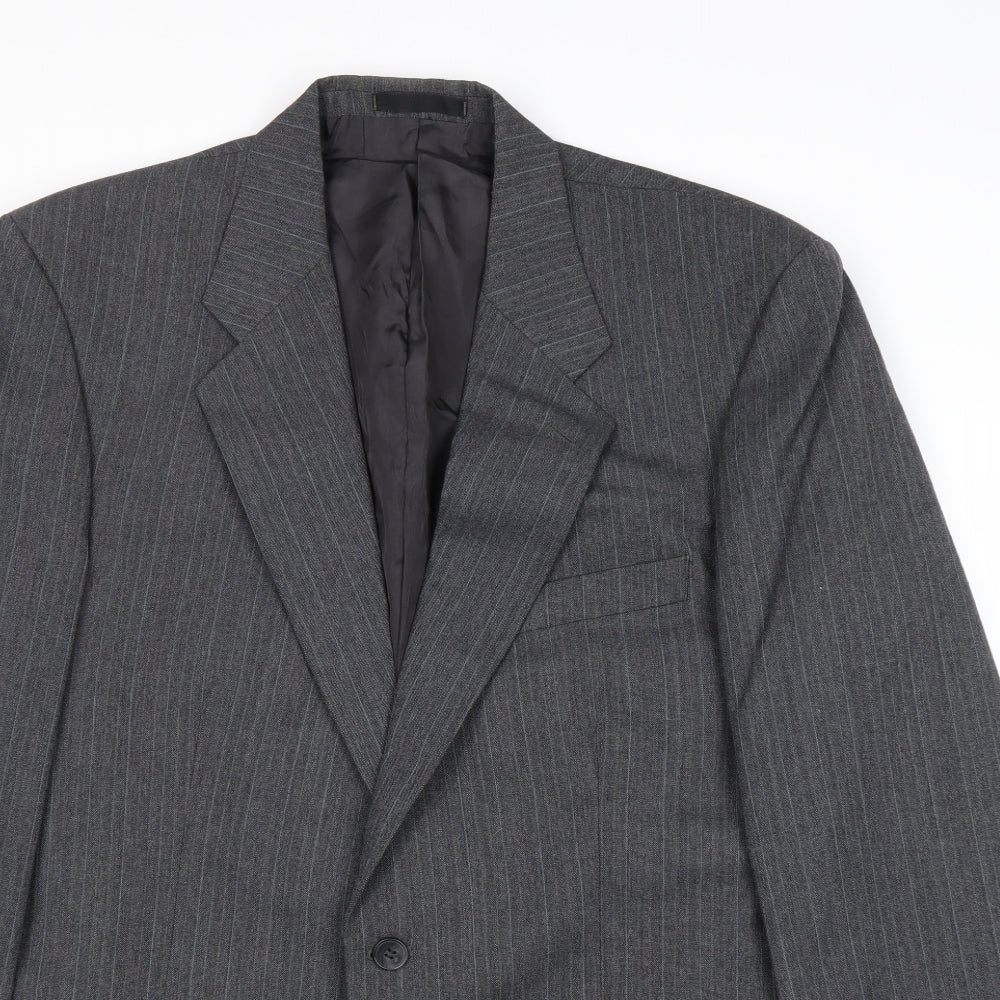 Mens UK Size 42 St Michael Regular Grey Suit Jacket
