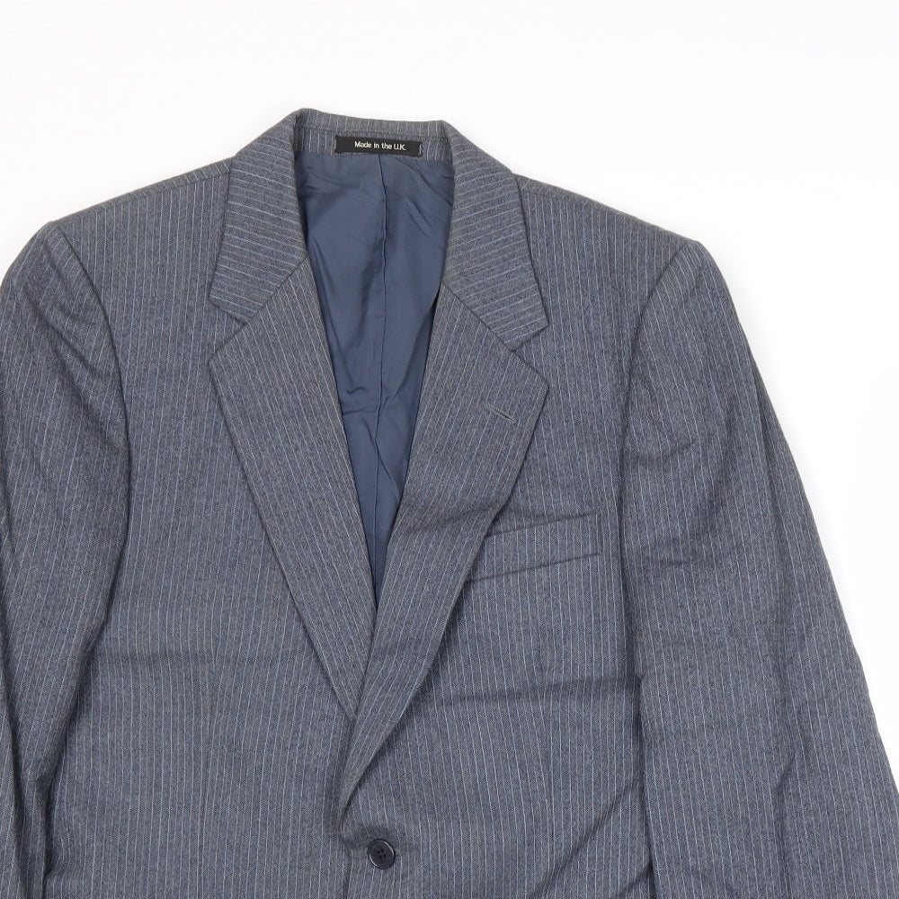 Mens UK Size 38 St Michael Regular Grey Suit Jacket