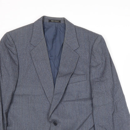 Mens UK Size 38 St Michael Regular Grey Suit Jacket