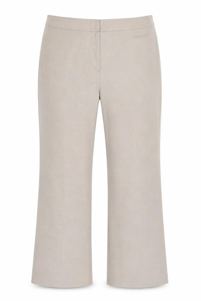 Womens UK Size 14 BHS Regular Fit Dress Pants Beige Trousers