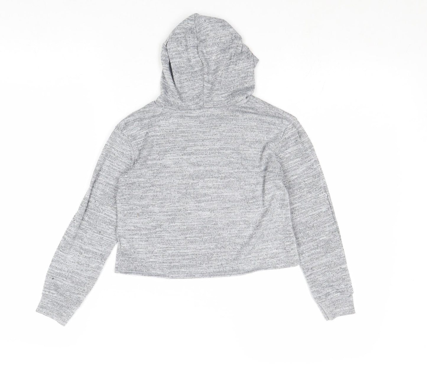 Very Girls Grey Polyester Pullover Hoodie Size 7 Years Pullover - Get It Girl