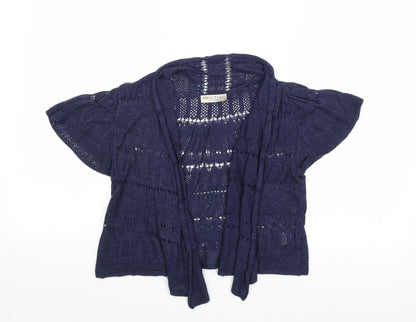 Womens UK Size 12 Marks and Spencer Blue Cardigan Jumper