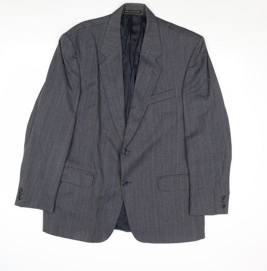 Mens UK Size 42 James Barry Regular Blue Suit Jacket