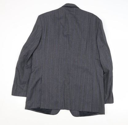 Mens UK Size 42 James Barry Regular Blue Suit Jacket