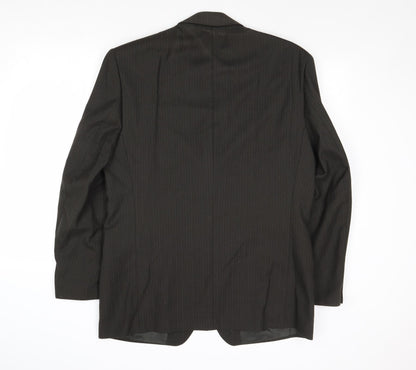 Mens UK Size 42 Debenhams Regular Brown Suit Jacket
