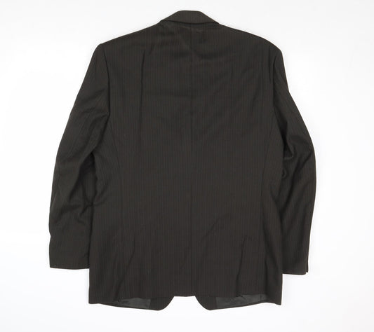 Mens UK Size 42 Debenhams Regular Brown Suit Jacket