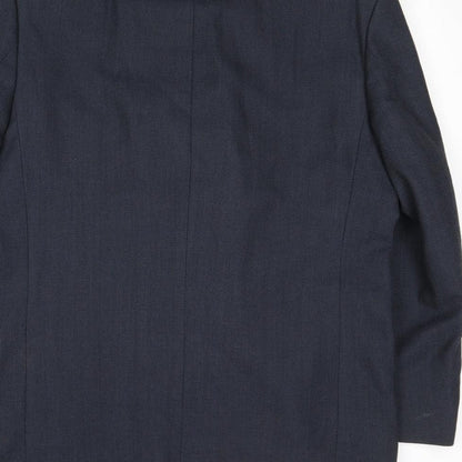 Mens UK Size 42 Burton Regular Blue Suit Jacket