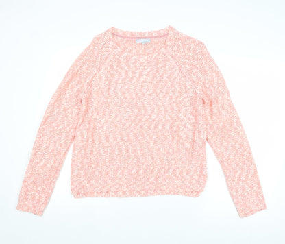 Womens UK Size 16 Red Herring Pink Pullover Jumper