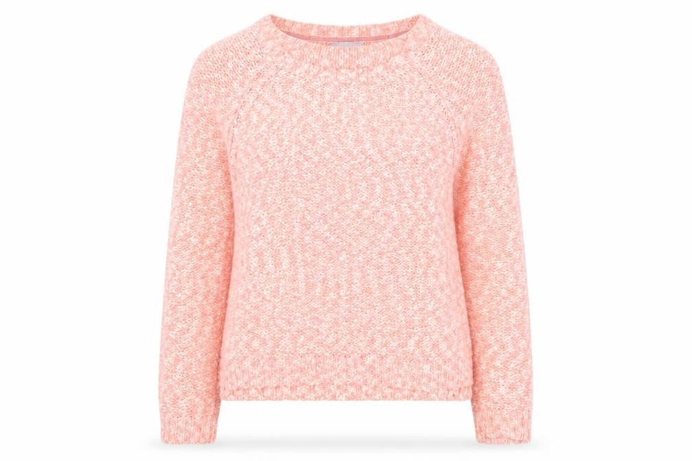Womens UK Size 16 Red Herring Pink Pullover Jumper