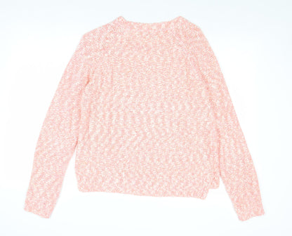 Womens UK Size 16 Red Herring Pink Pullover Jumper