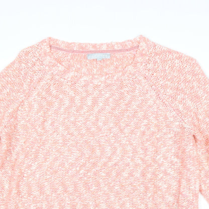Womens UK Size 16 Red Herring Pink Pullover Jumper