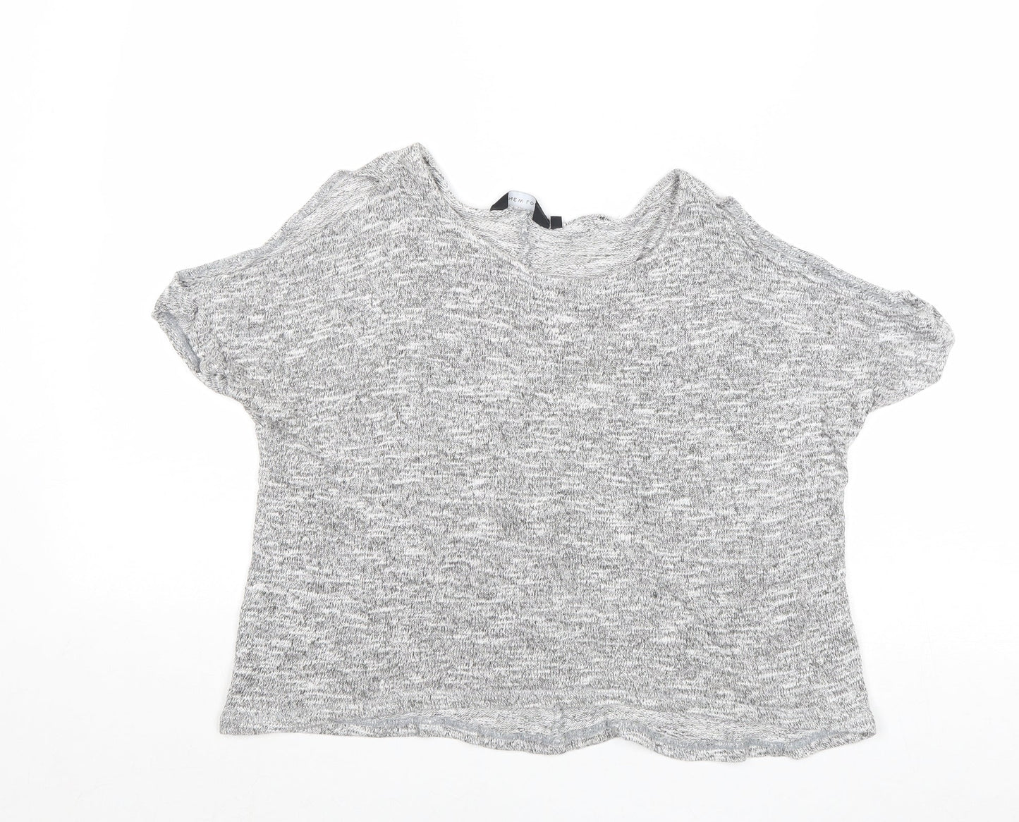 Womens UK Size 8 New Look Grey Pullover Jumper